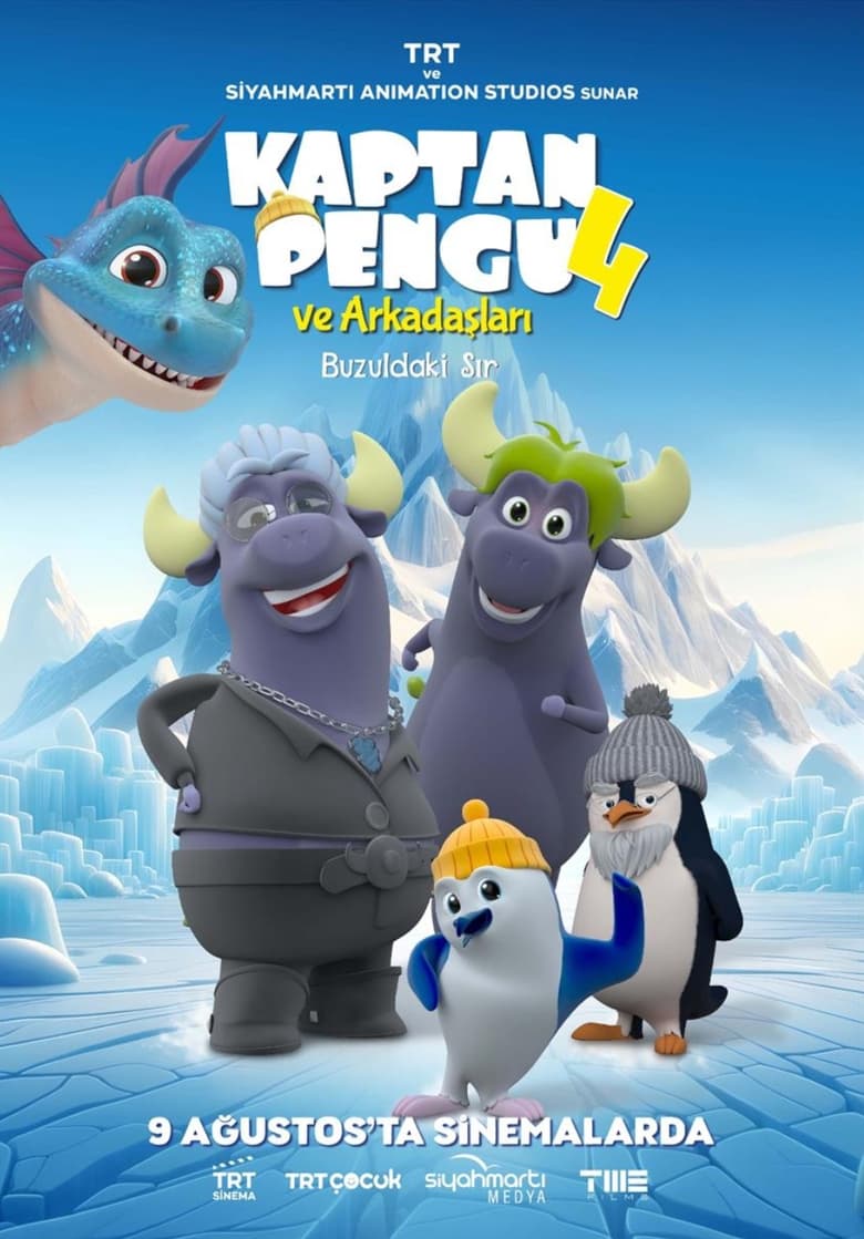 Poster of Kaptan Pengu ve Arkadaşları 4: Buzuldaki Sır