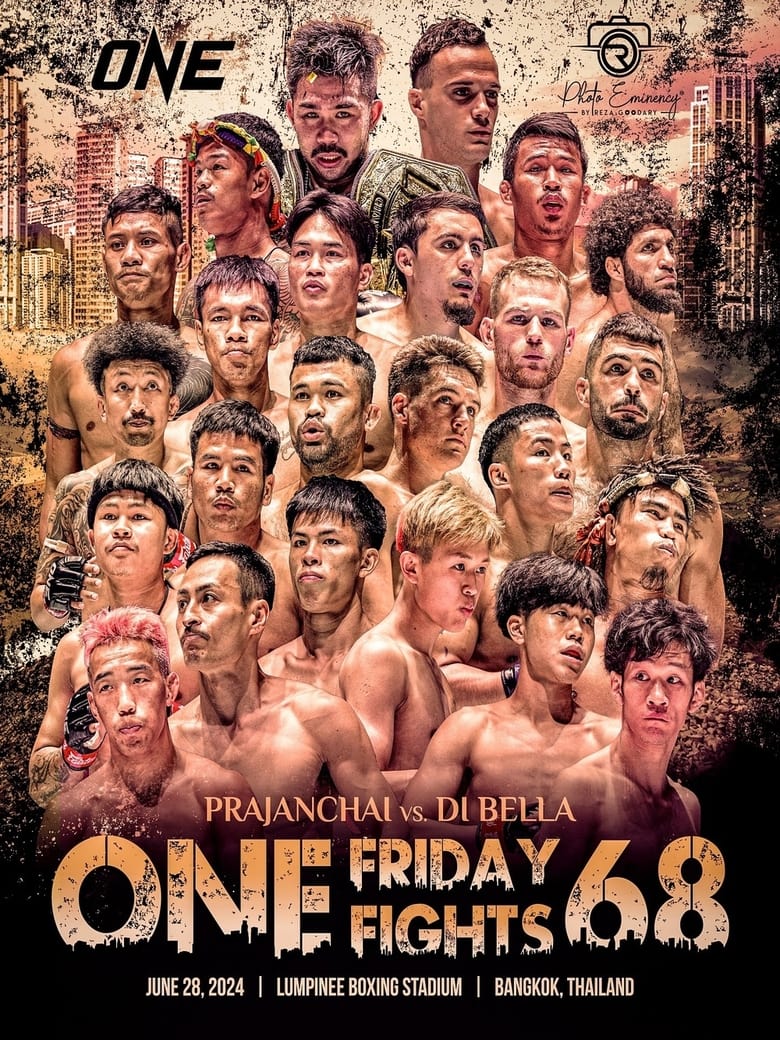 Poster of ONE Friday Fights 68: Prajanchai vs. Di Bella