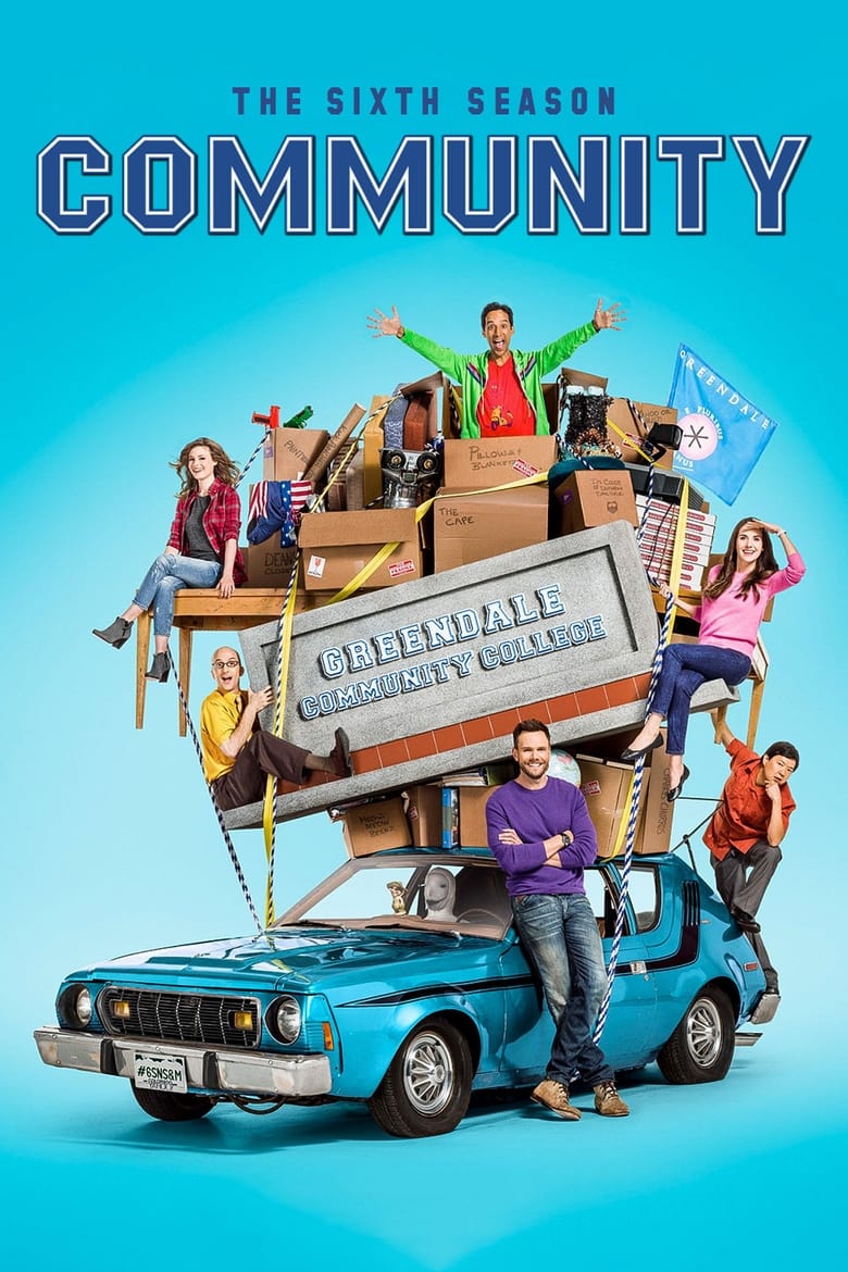 Poster of Cast and Crew in Community - Season 6 - Episode 3 - Basic Crisis Room Decorum