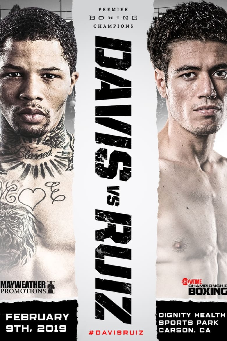 Poster of Gervonta Davis vs. Hugo Ruiz