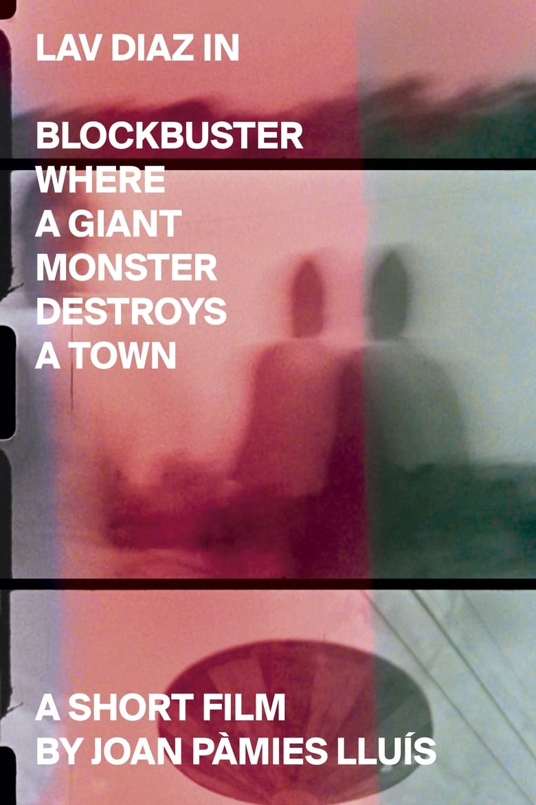 Poster of Blockbuster Where a Giant Monster Destroys a Town