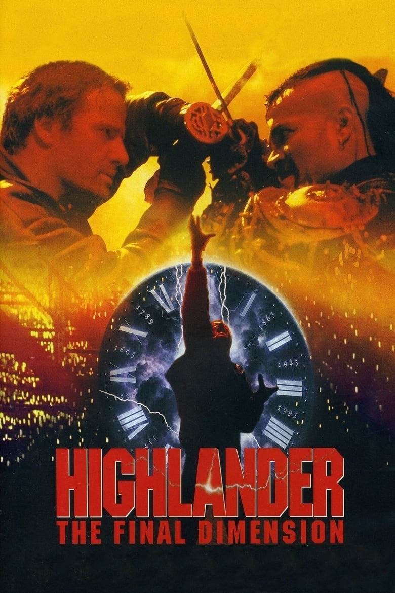 Poster of Highlander: The Final Dimension