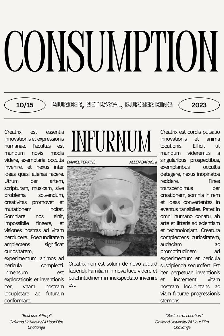 Poster of Consumption