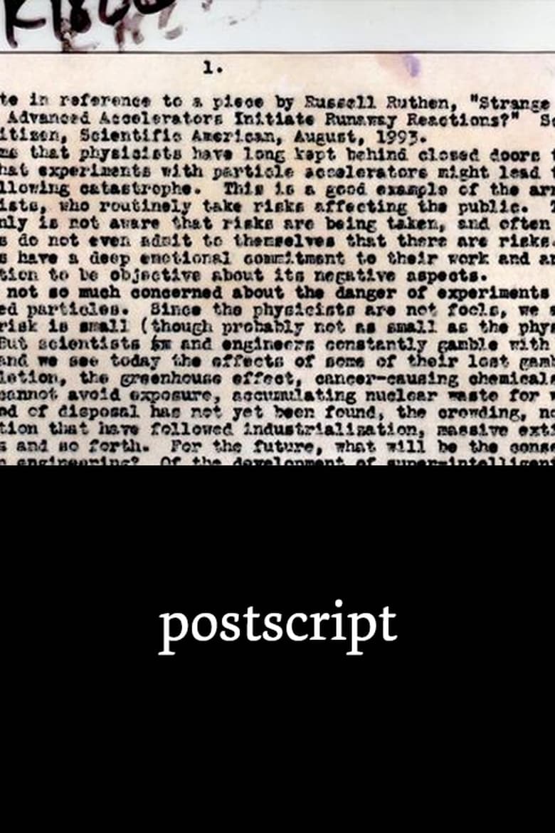 Poster of Postscript