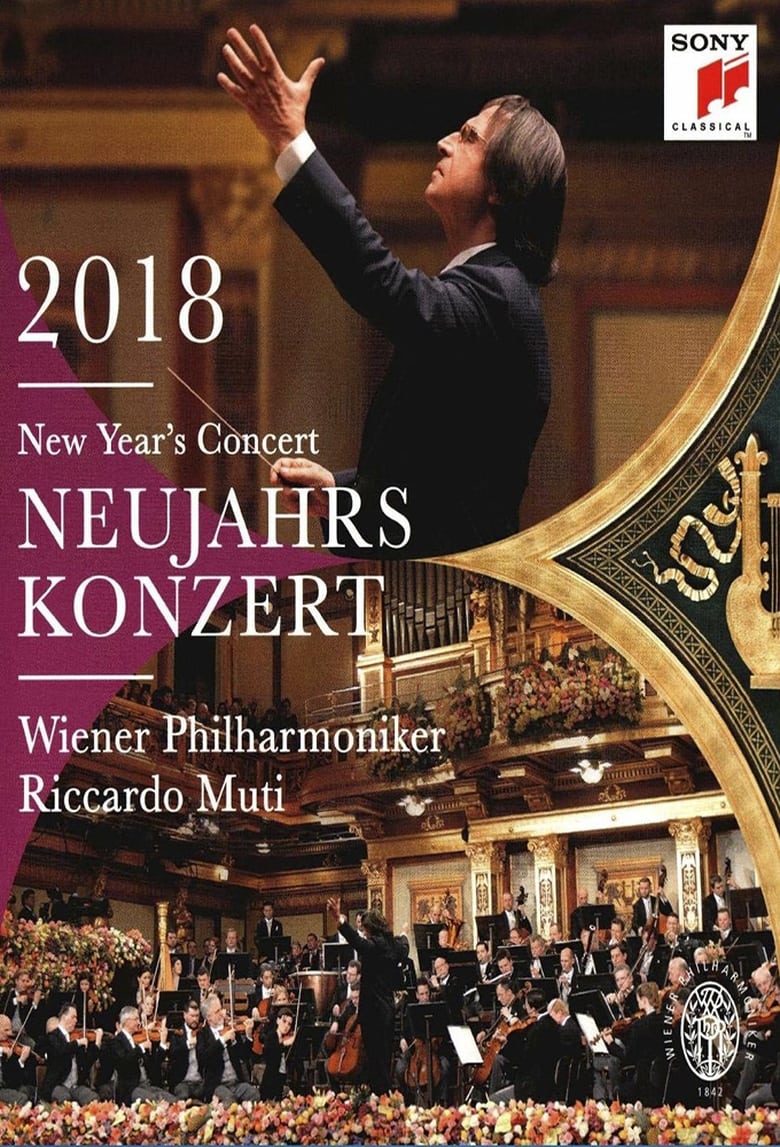 Poster of New Year's Concert: 2018 - Vienna Philharmonic