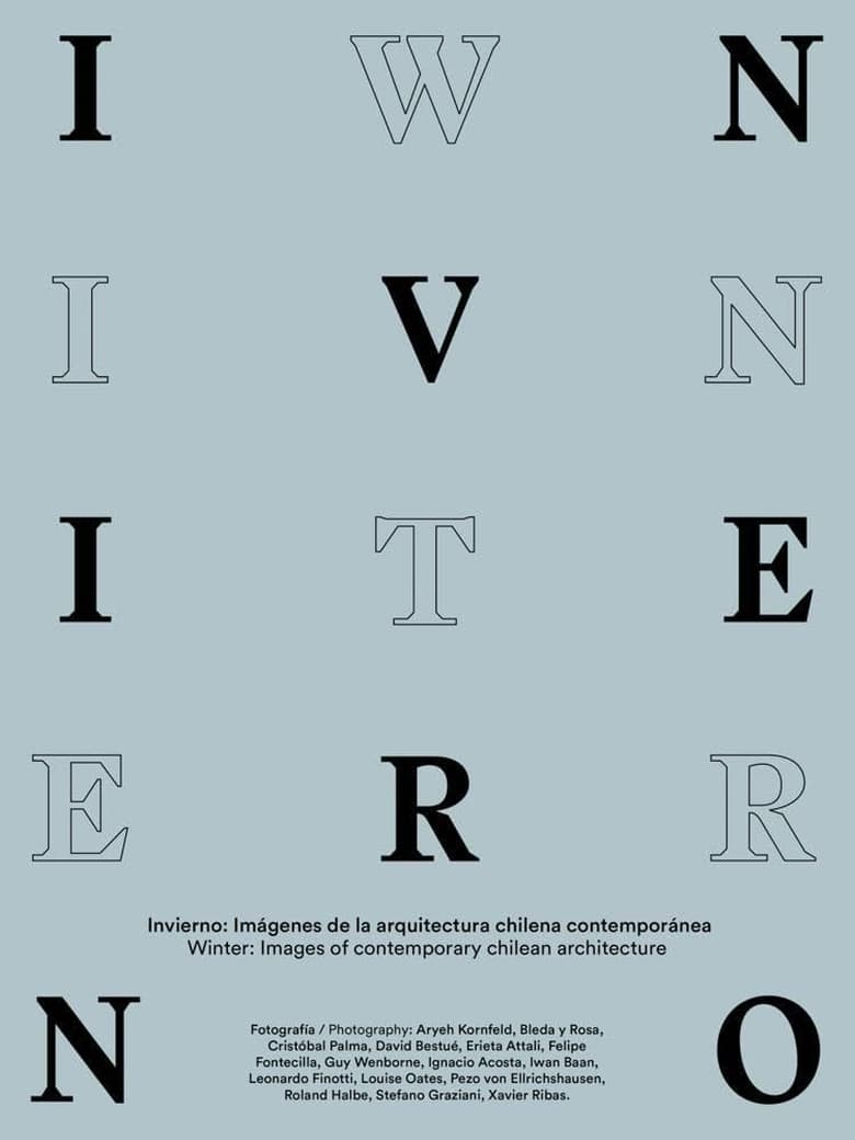 Poster of Winter: Images of Contemporary Chilean Architecture