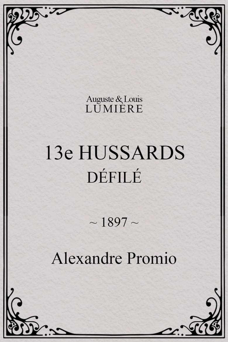 Poster of 13e hussards : défilé