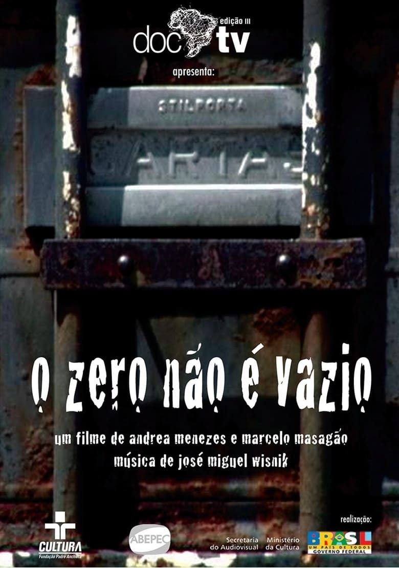 Poster of O Zero Não é Vazio