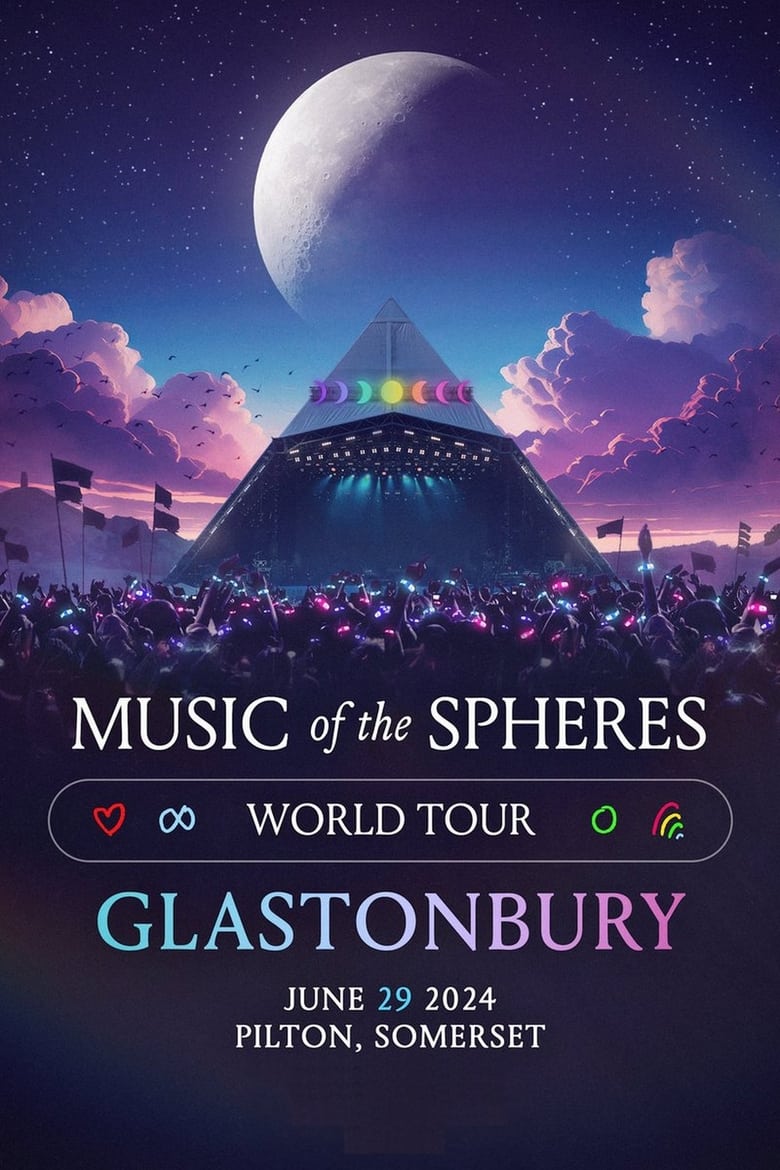 Poster of Coldplay: Live at Glastonbury 2024