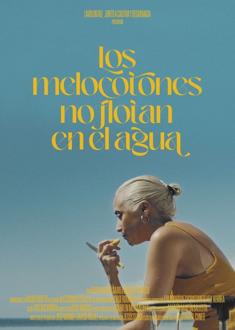 Poster of Los melocotones no flotan en el agua