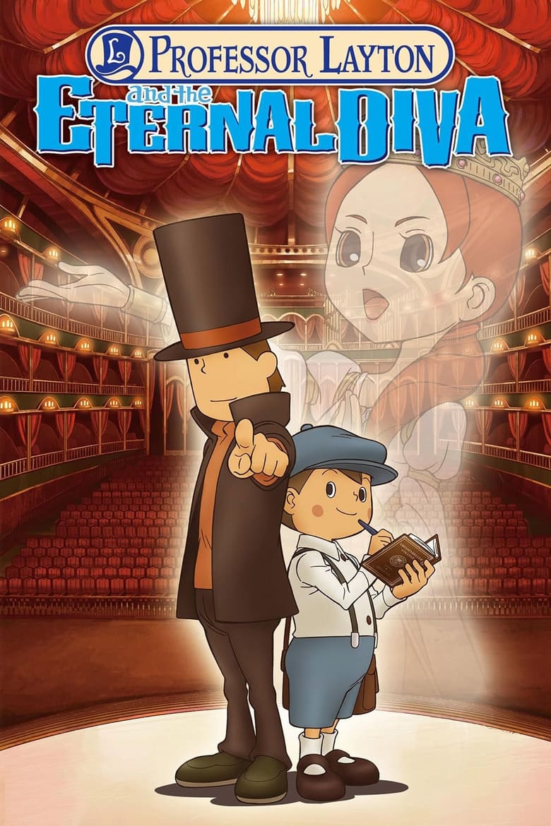 Poster of Professor Layton and the Eternal Diva