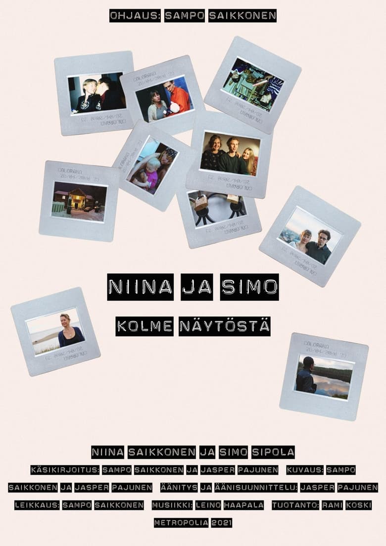 Poster of Niina and Simo – Three Acts