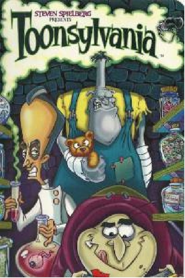 Poster of Cast and Crew in Toonsylvania - Season 1 - Episode 1 - Blind Date of Frankenstein / Football and Other Body Parts / Unbearable Lightn