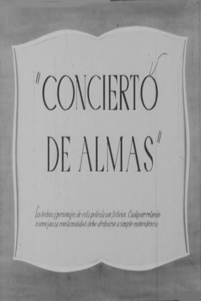 Poster of Concierto de almas