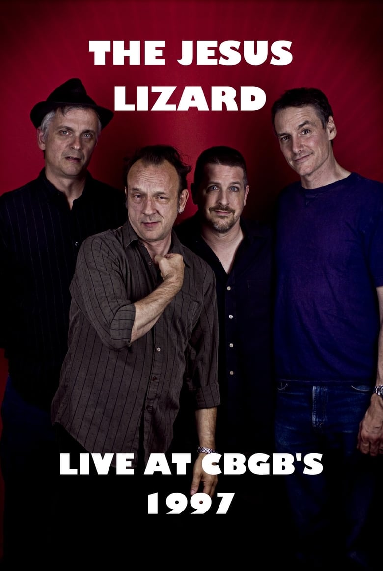 Poster of The Jesus Lizard Live at CBGB's