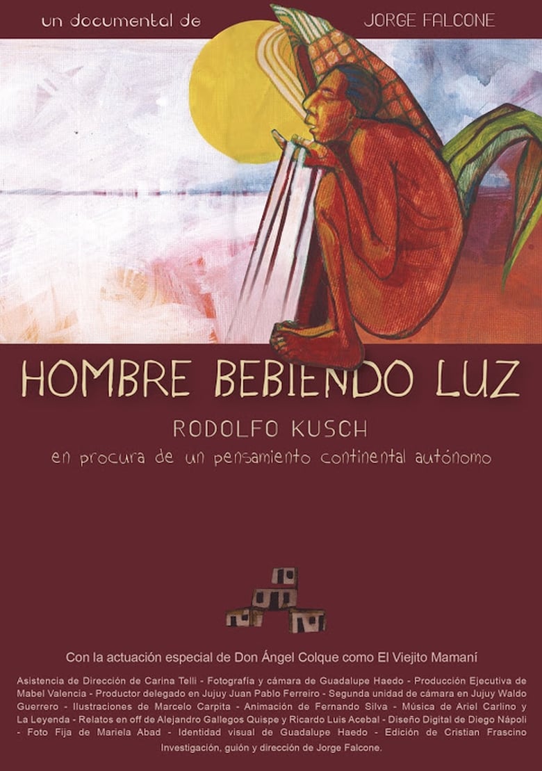 Poster of Hombre bebiendo luz