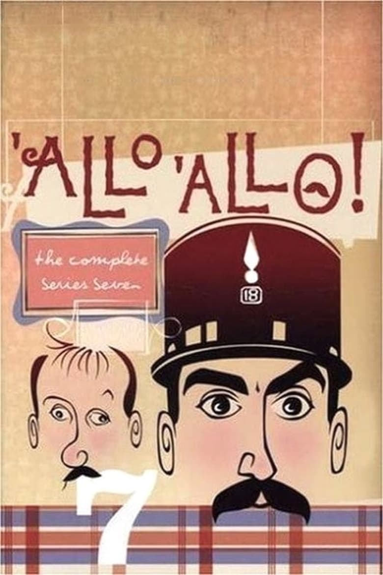 Poster of Cast and Crew in 'Allo 'Allo! - Season 7 - Episode 3 - Fleeing Monks