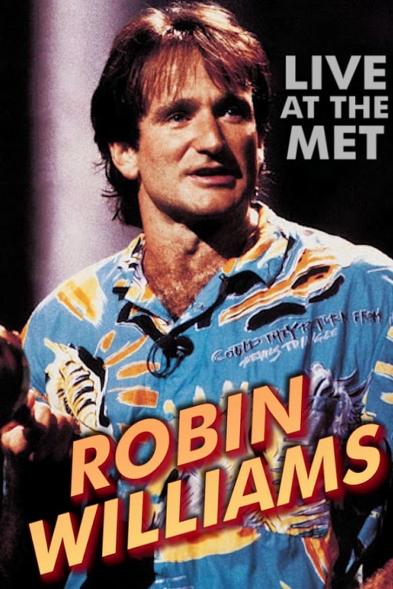 Poster of Robin Williams: An Evening at the Met