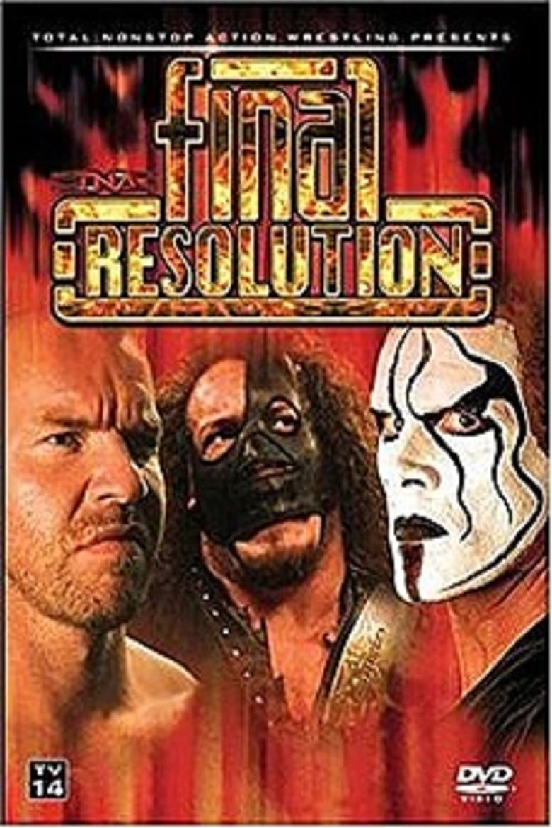 Poster of TNA Final Resolution 2007