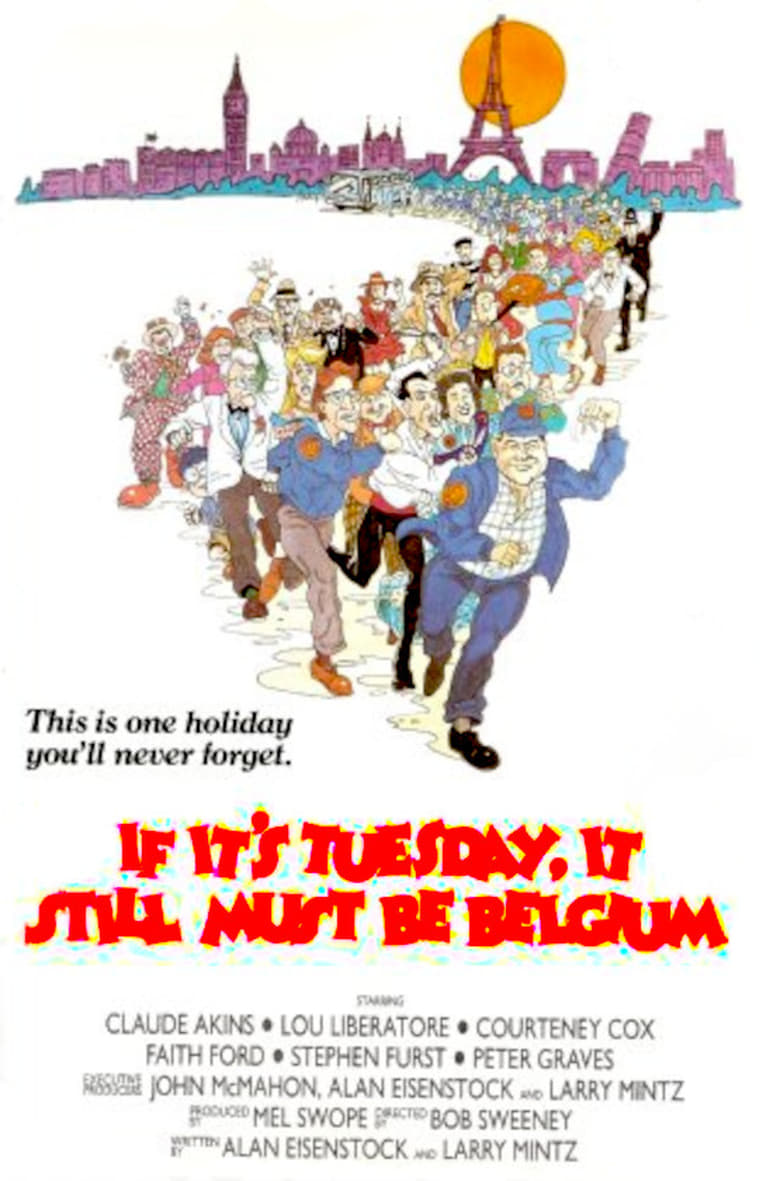 Poster of If It's Tuesday, It Still Must Be Belgium