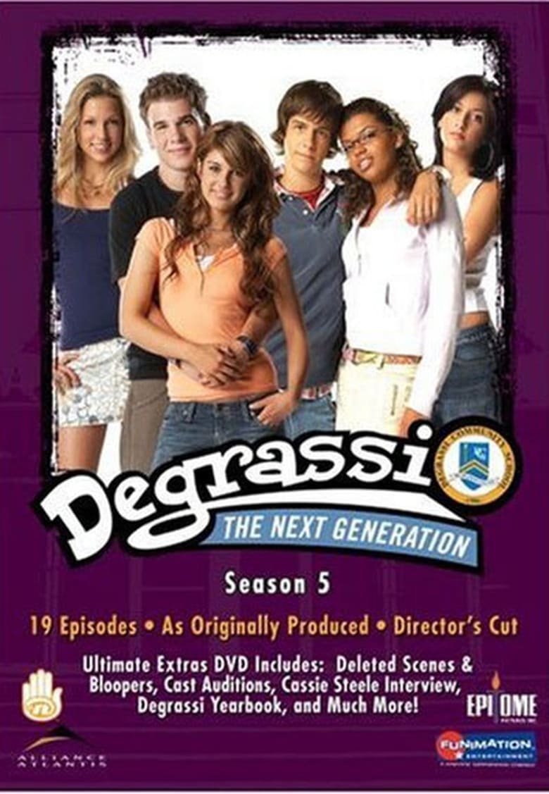 Poster of Episodes in Degrassi - Season 5 - Season 5