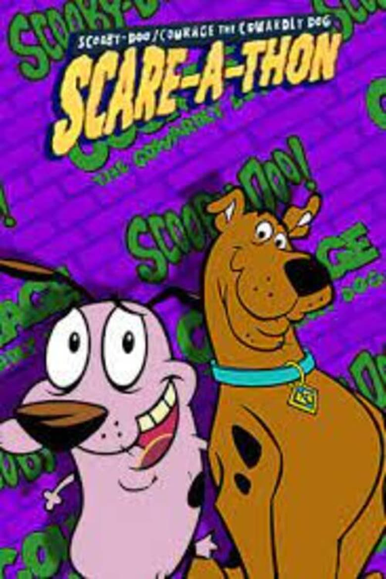 Poster of Scooby-Doo/Courage the Cowardly Dog Scare-A-Thon