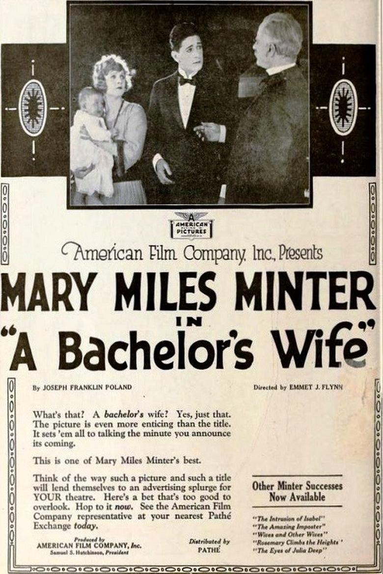 Poster of A Bachelor's Wife