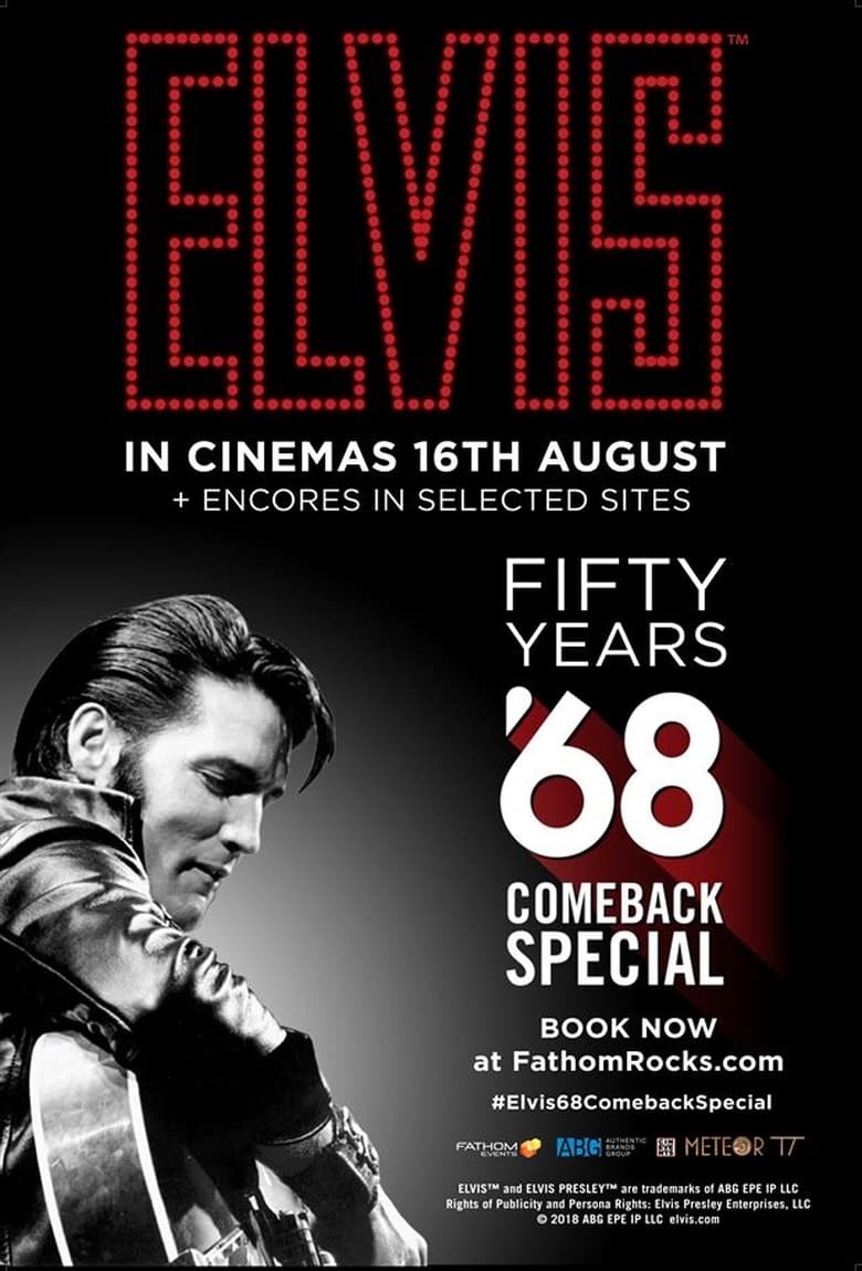 Poster of The 50th Anniversary of the Elvis Comeback Special