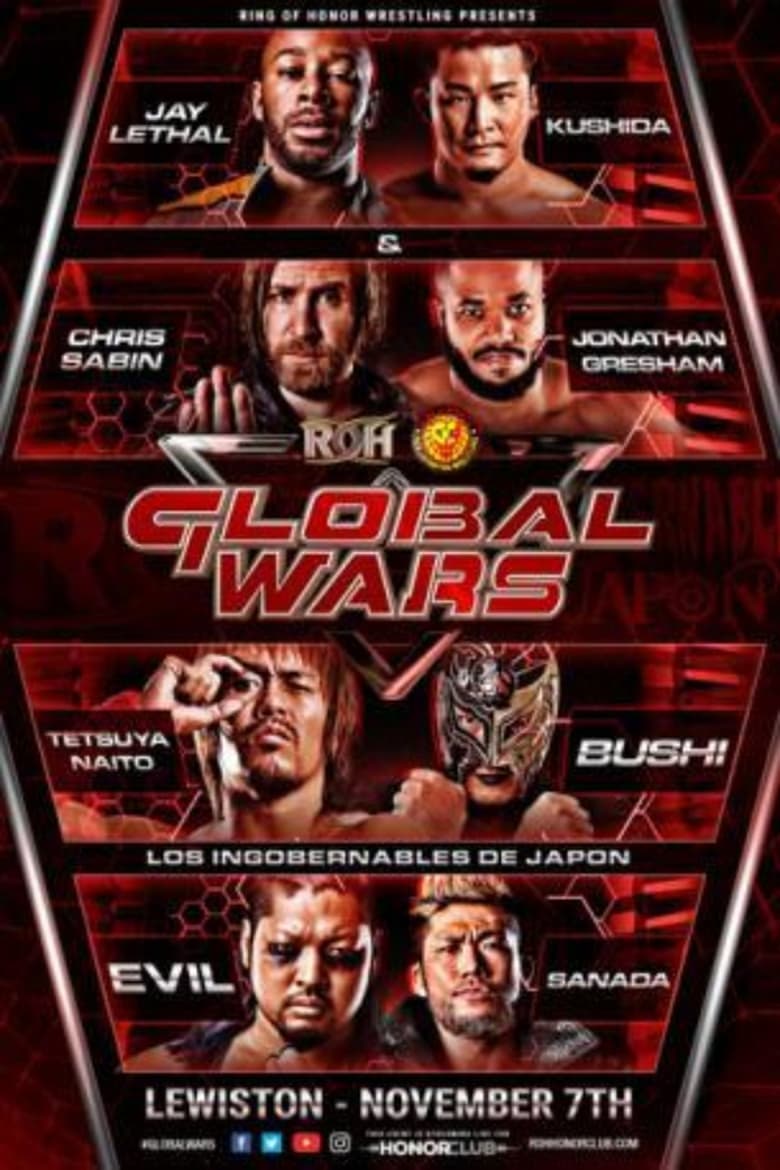 Poster of ROH & NJPW: Global Wars - Lewiston