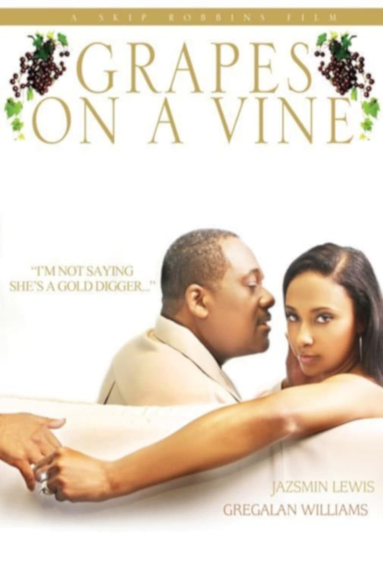 Poster of Grapes on a Vine