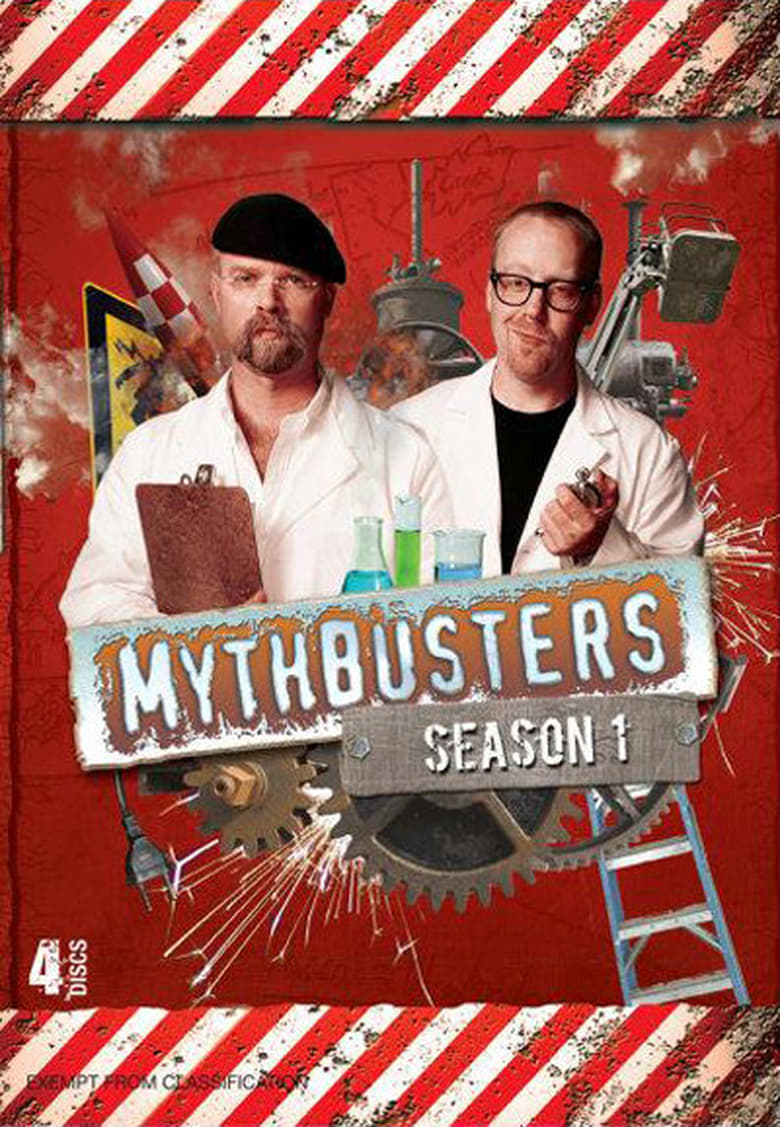 Poster of Cast and Crew in MythBusters - Season 1 - Episode 7 - Penny Drop