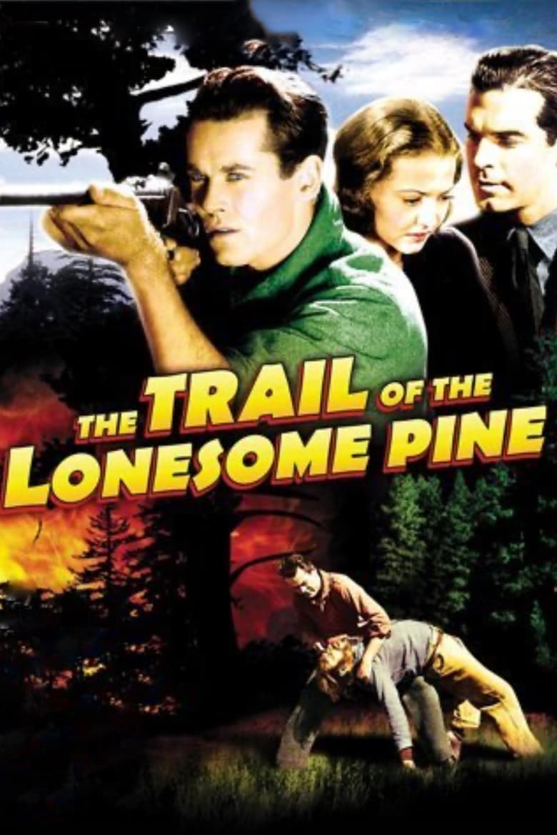 Poster of The Trail of the Lonesome Pine