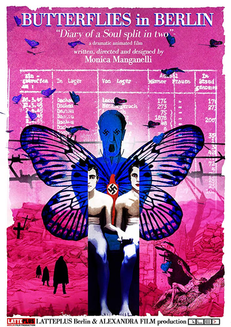 Poster of Butterflies in Berlin: Diary of a Soul Split in Two