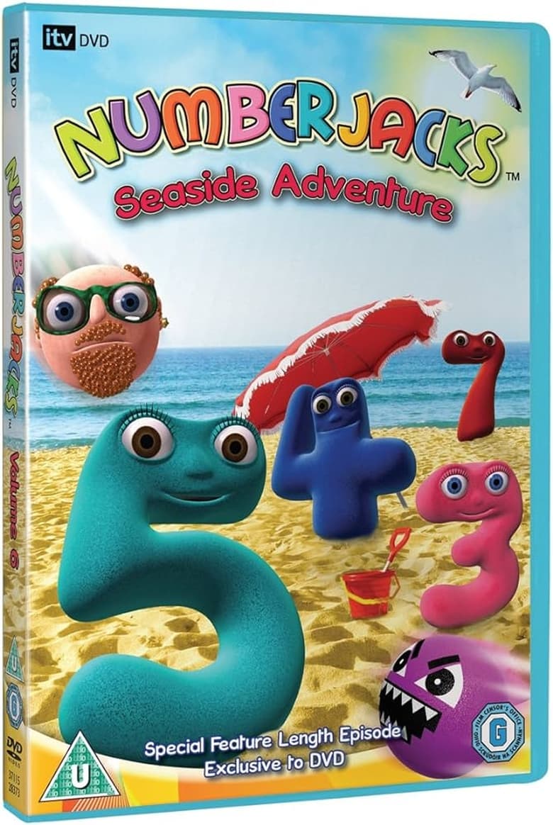 Poster of Numberjacks: seaside adventure