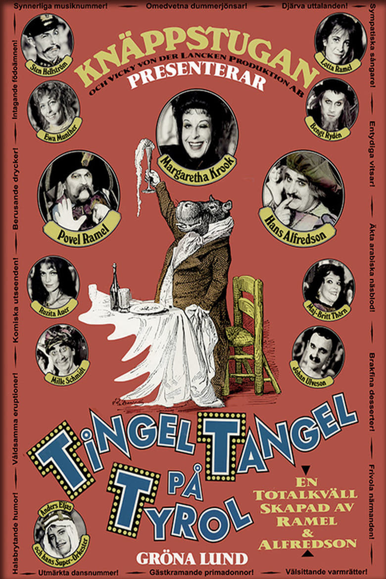 Poster of Tingel Tangel på Tyrol