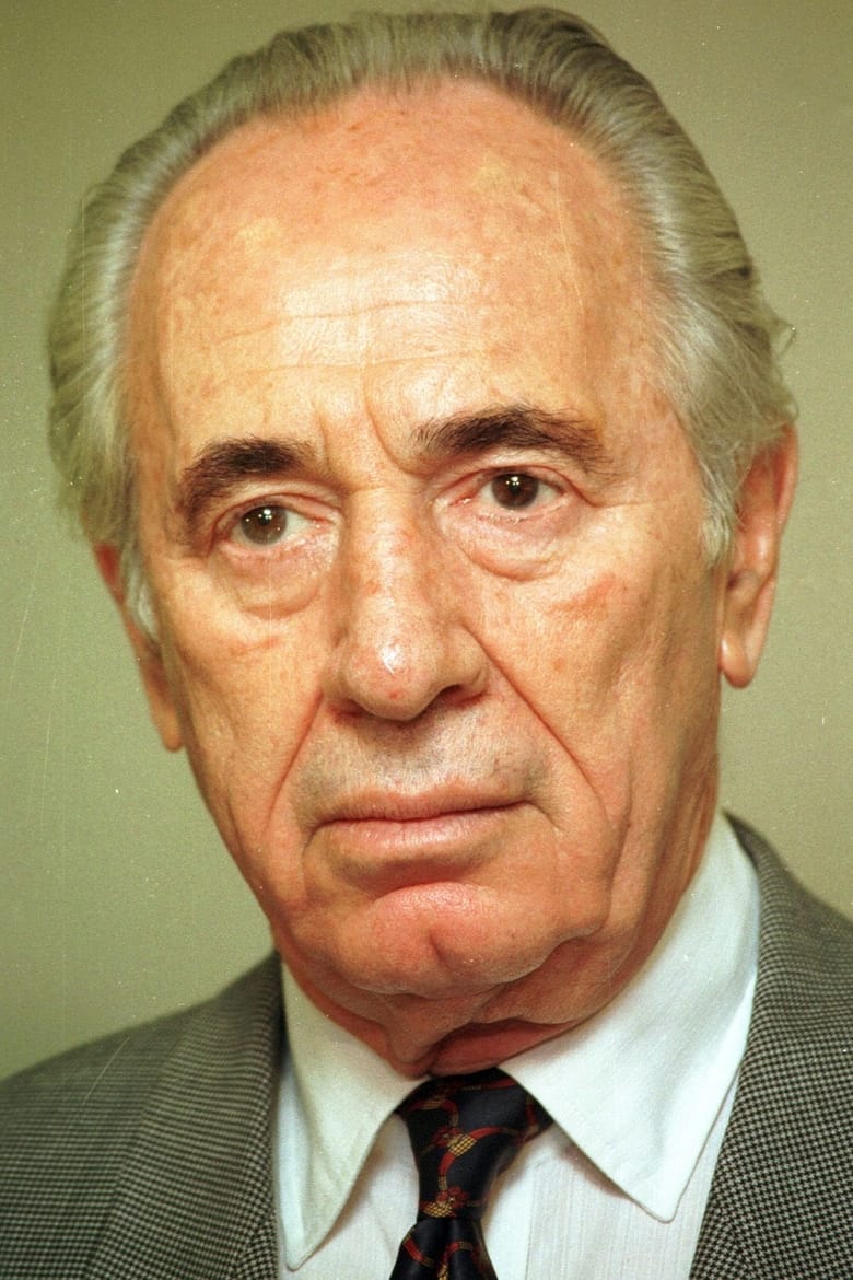 Portrait of Shimon Peres