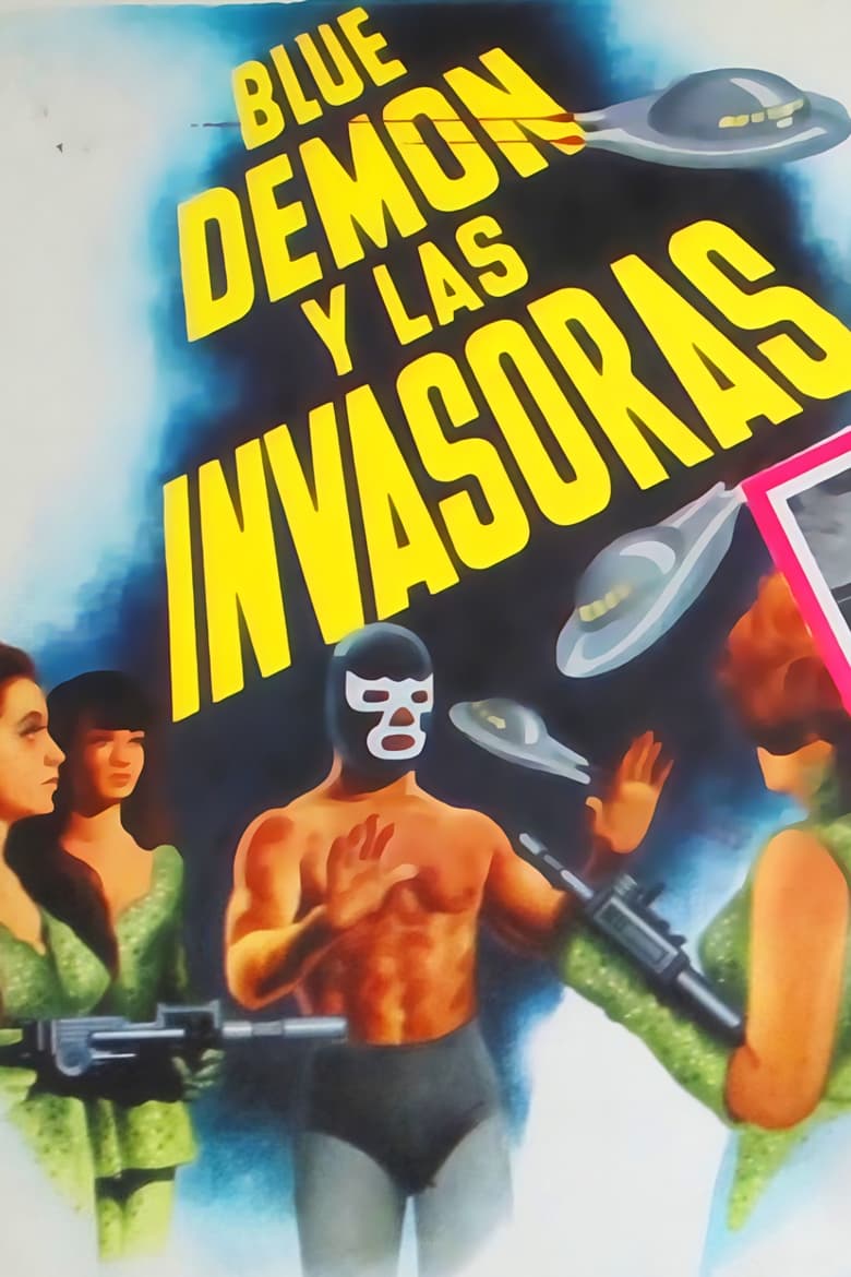 Poster of Blue Demon and the Female Invaders