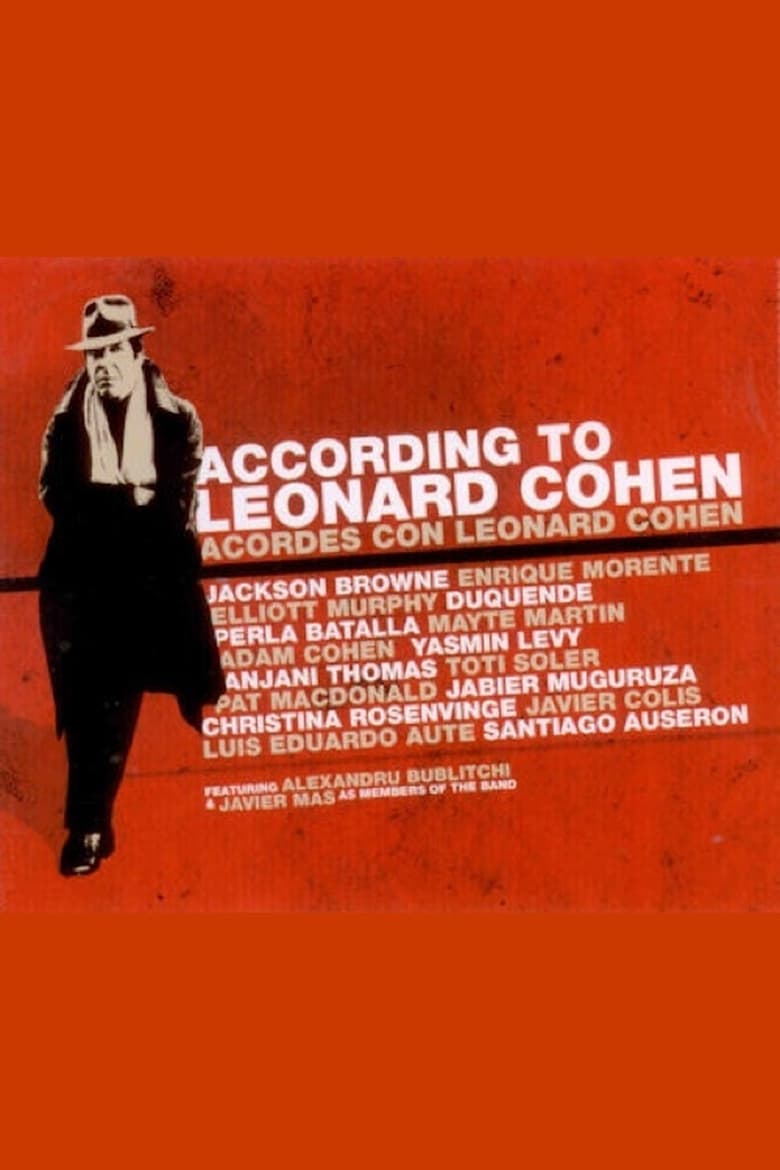 Poster of According to Leonard Cohen