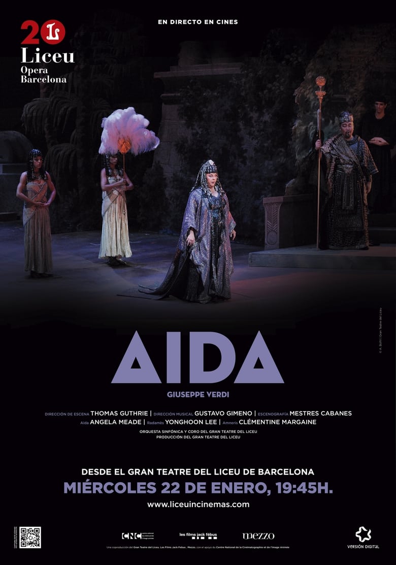 Poster of Aida Gran Teatre del Liceu