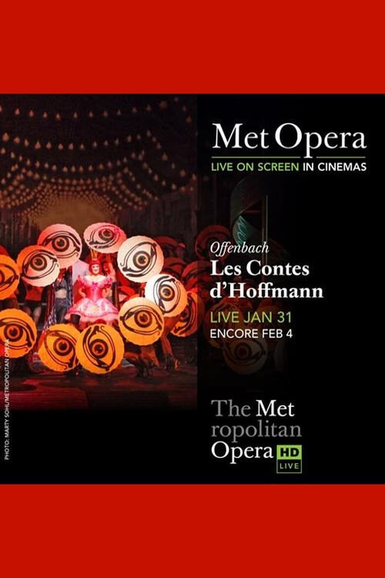 Poster of The Metropolitan Opera: The Tales of Hoffmann