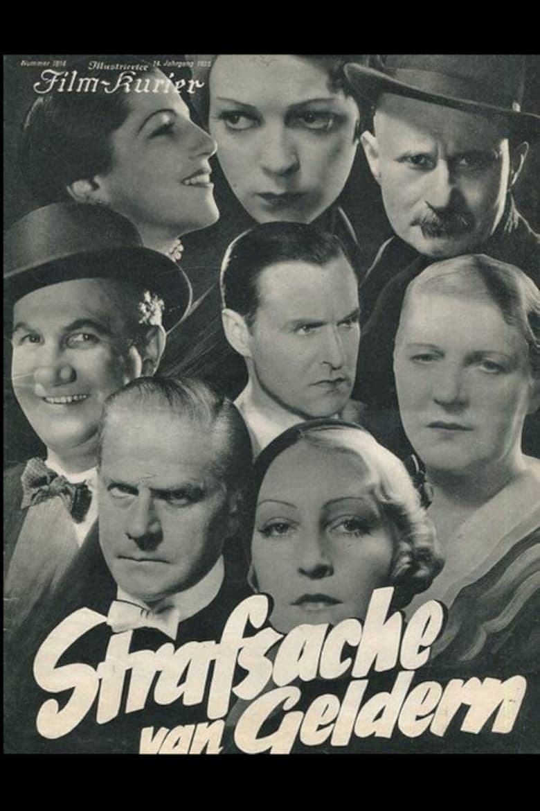 Poster of Strafsache van Geldern