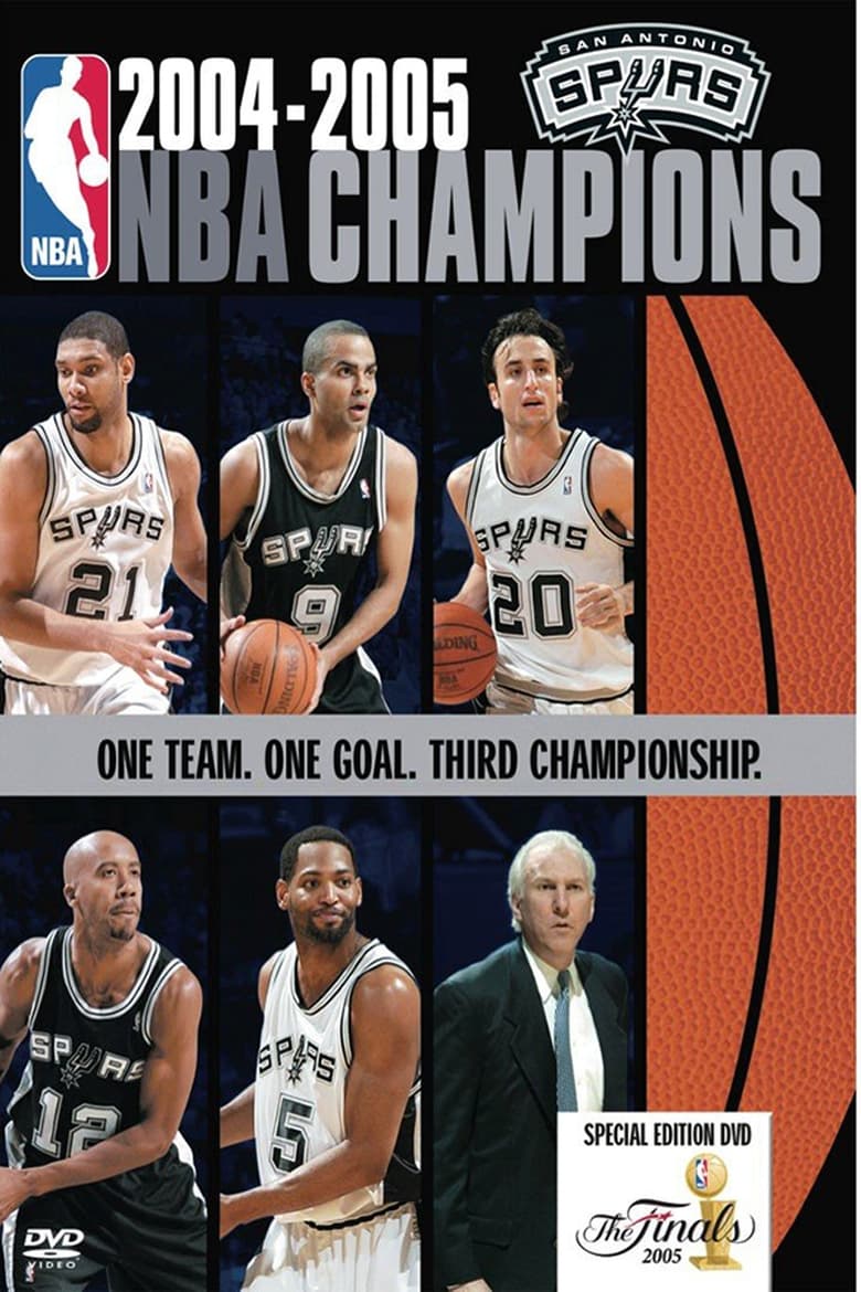 Poster of 2005 San Antonio Spurs: Official NBA Finals Film