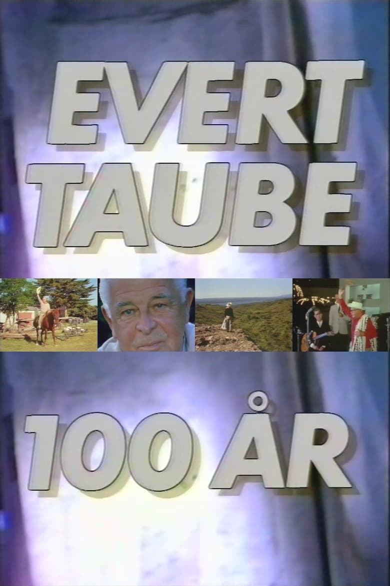 Poster of Evert Taube 100 år