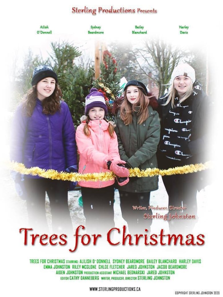 Poster of Trees for Christmas