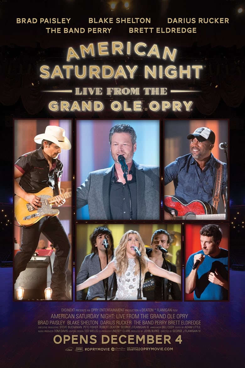 Poster of American Saturday Night: Live from the Grand Ole Opry