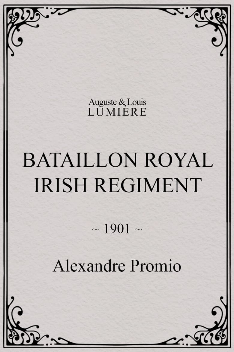 Poster of Bataillon Royal Irish Regiment