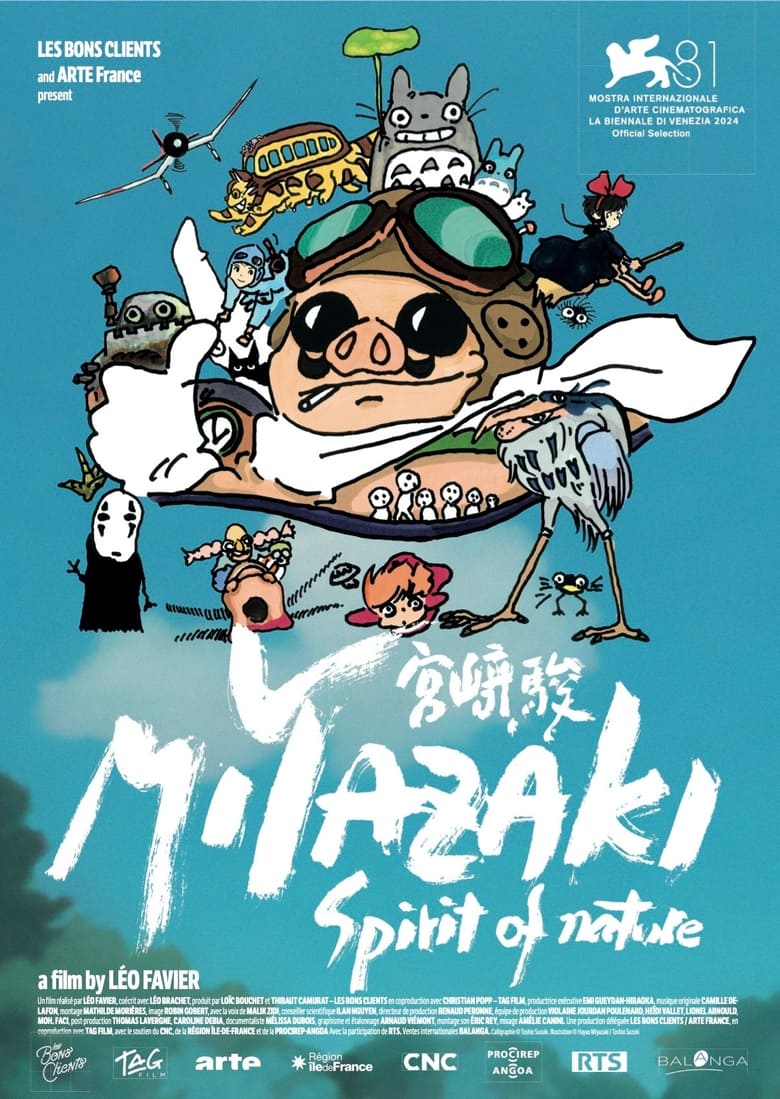 Poster of Miyazaki, Spirit of Nature