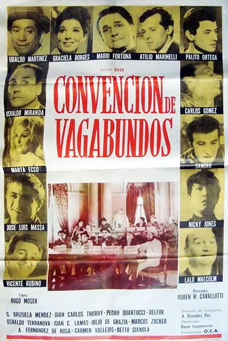 Poster of Convención de vagabundos