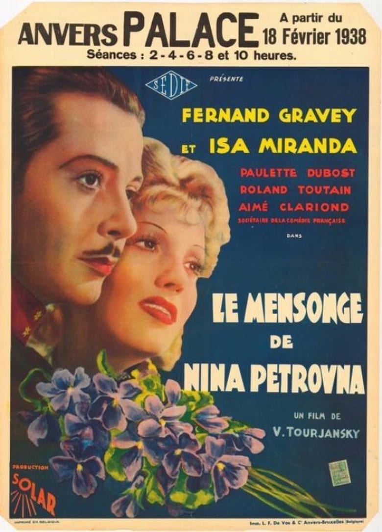 Poster of The Lie of Nina Petrovna