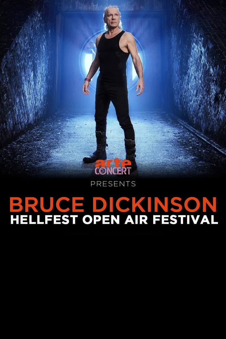 Poster of Bruce Dickinson - Hellfest 2024